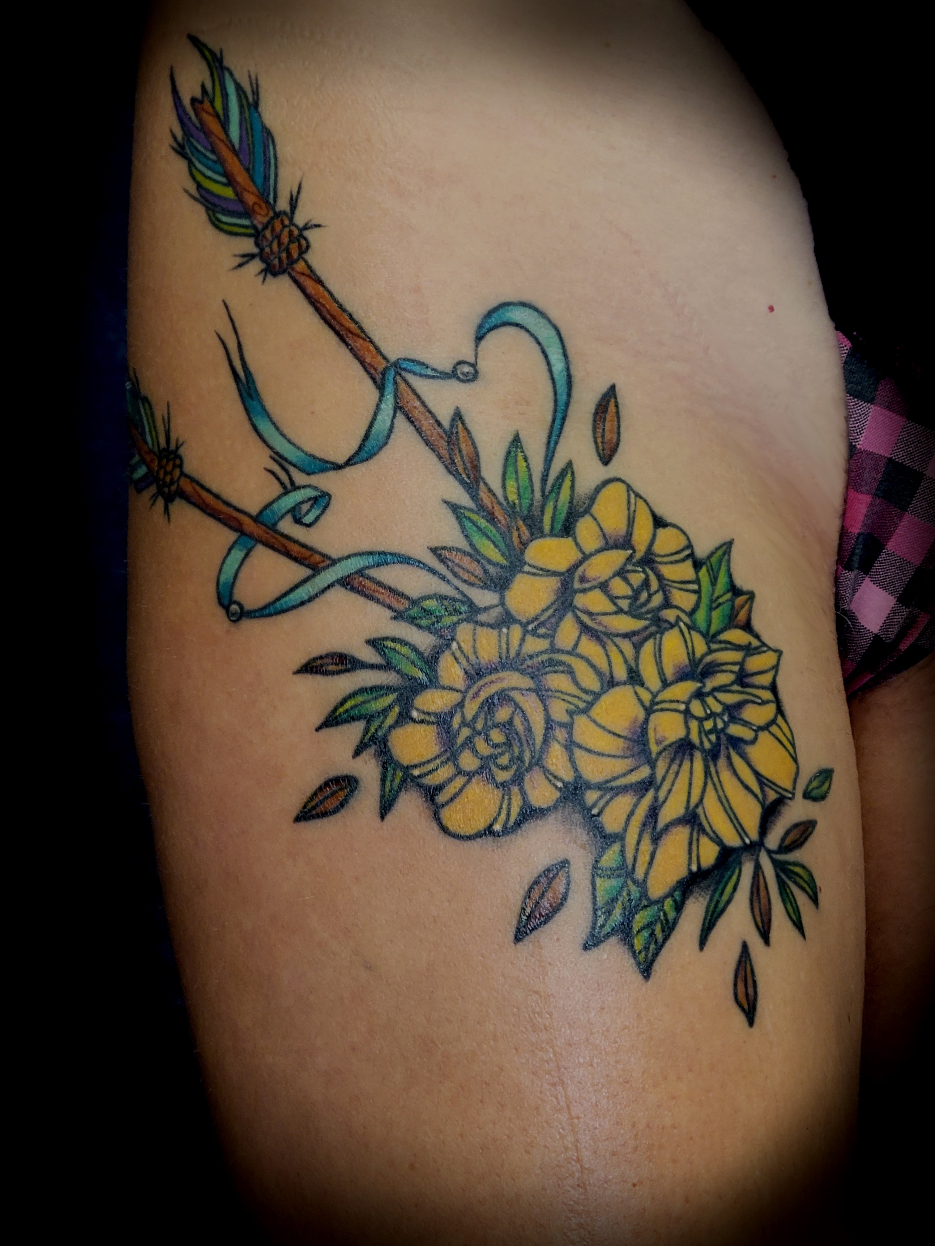 Medusa with Flowers by Shanoah Chapman : Tattoos